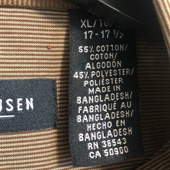 VanHeusen Men’s Button Down Shirt XL - Picture 4 of 8